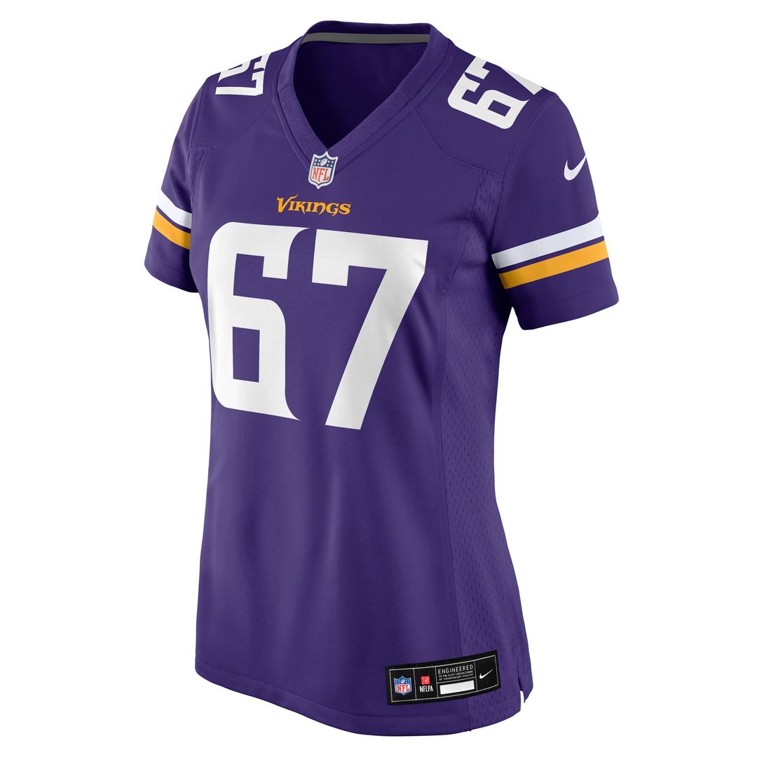 Justin Skule Minnesota Vikings Nike Women's Team Game Official Jersey -  Purple