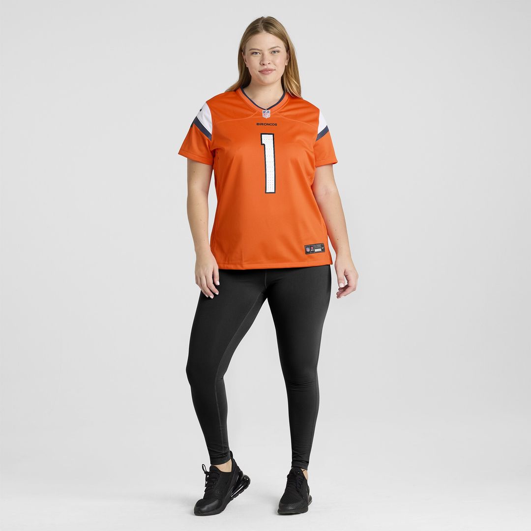 Evan Engram Denver Broncos Nike Women's Team Game Official Jersey -  Orange