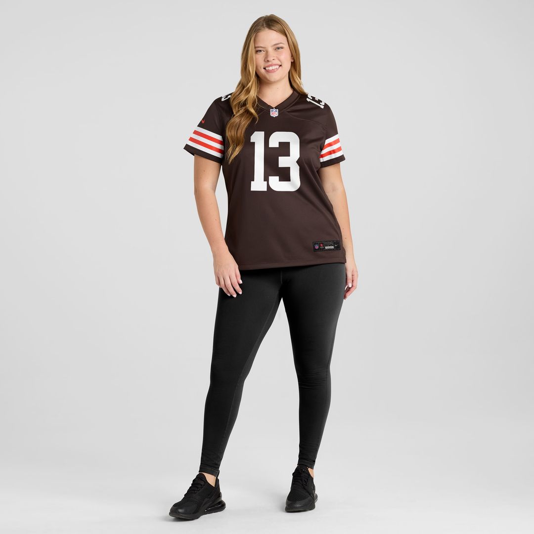 Corey Bojorquez Cleveland Browns Nike Women's Game Official Jersey - Brown