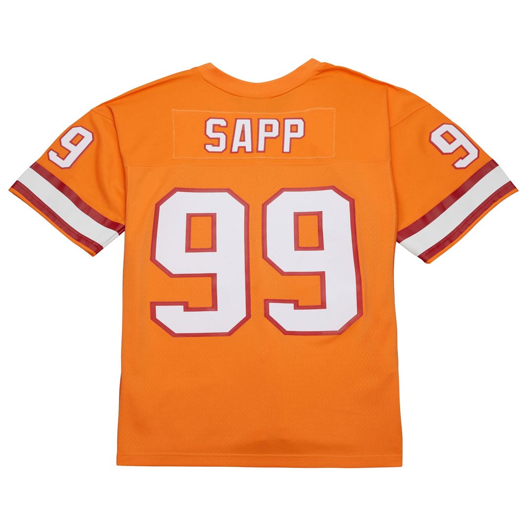 Warren Sapp Tampa Bay Buccaneers Mitchell & Ness 1995 Legacy Replica Official Jersey - Orange