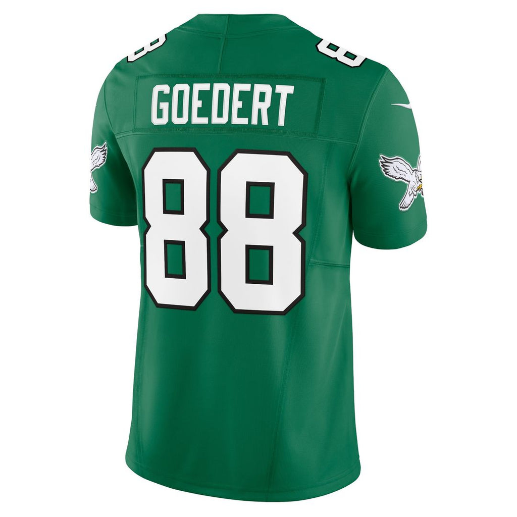 Dallas Goedert Philadelphia Eagles Nike Vapor F.U.S.E. Limited Official Jersey - Kelly Green