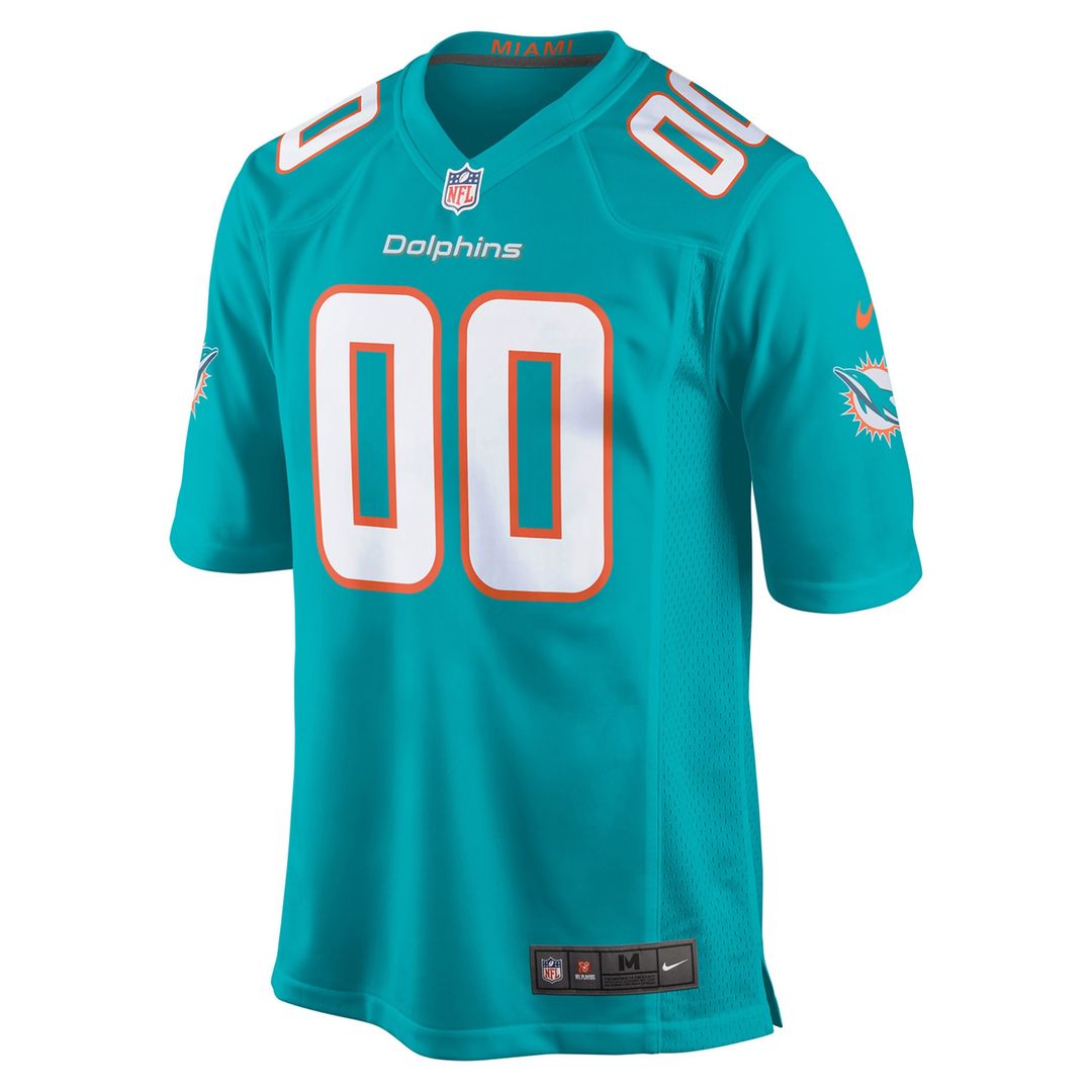 Miami Dolphins Nike Youth Custom Game Official Jersey - Aqua