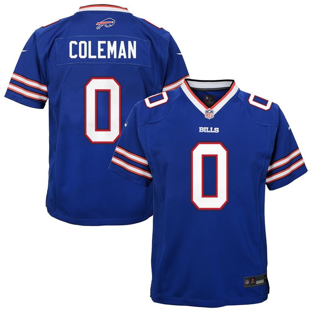 Keon Coleman Buffalo Bills Nike Youth Team Game Official Jersey - Royal