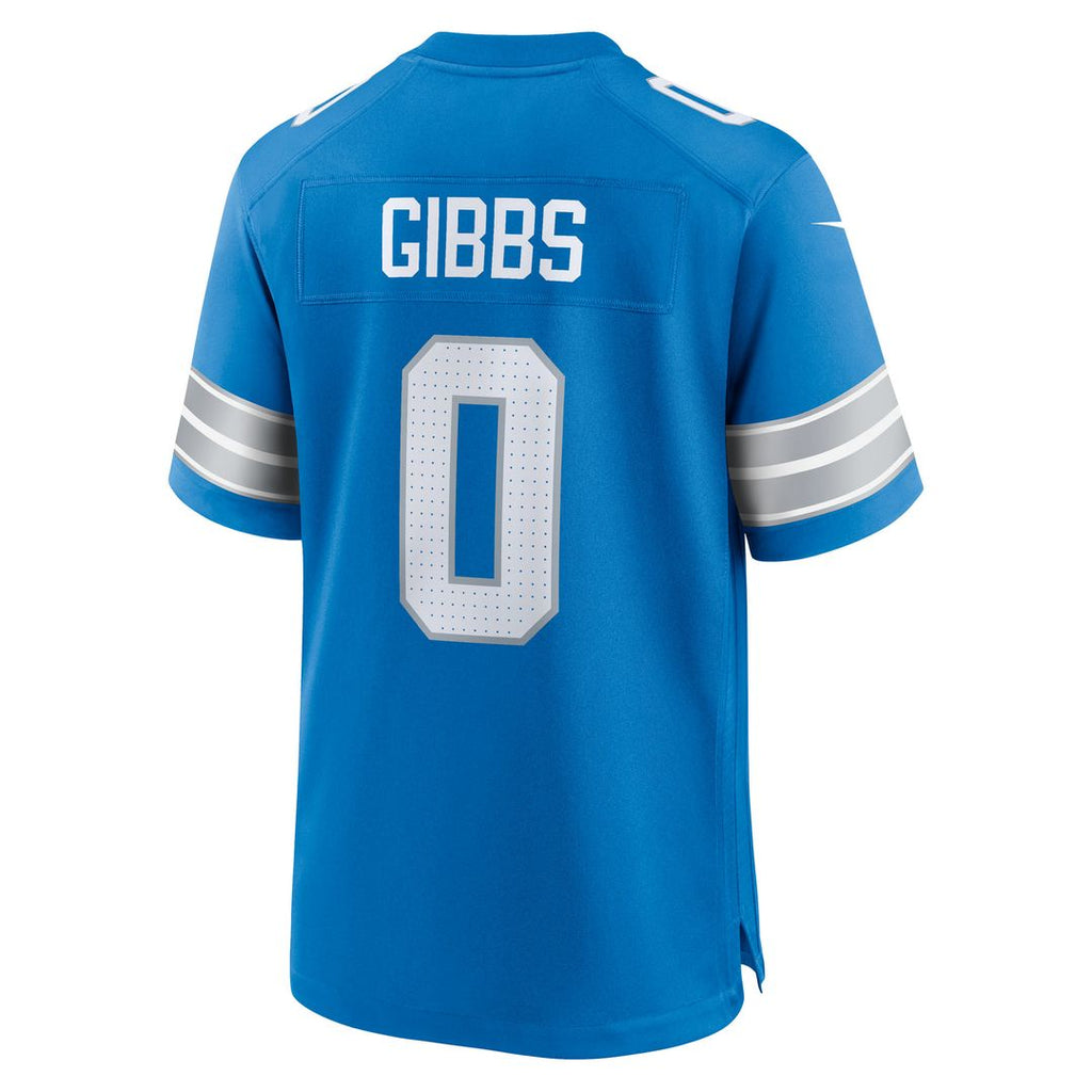Jahmyr Gibbs Detroit Lions Nike 2nd Alternate Game Player Official Jersey - Black