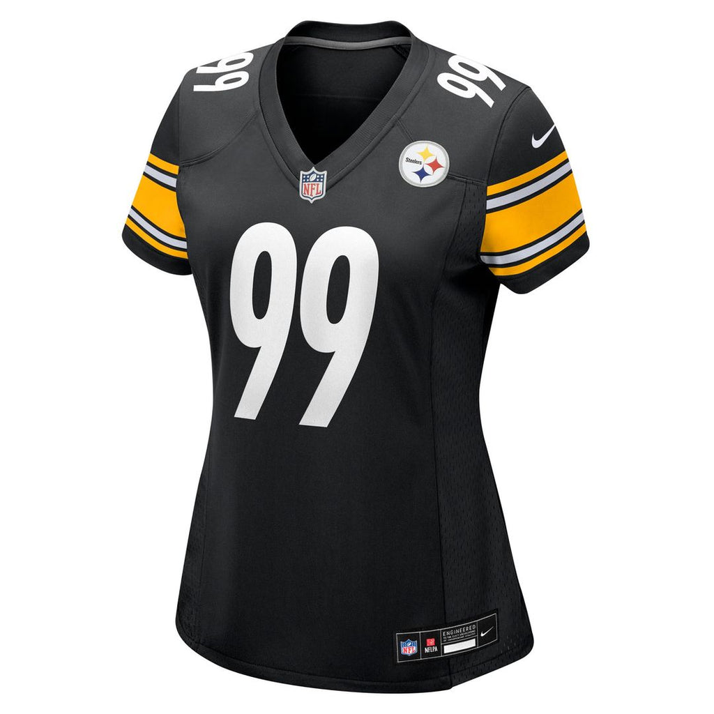 Derrick Harmon Pittsburgh Steelers Nike Women's Team Game Official Jersey -  Black