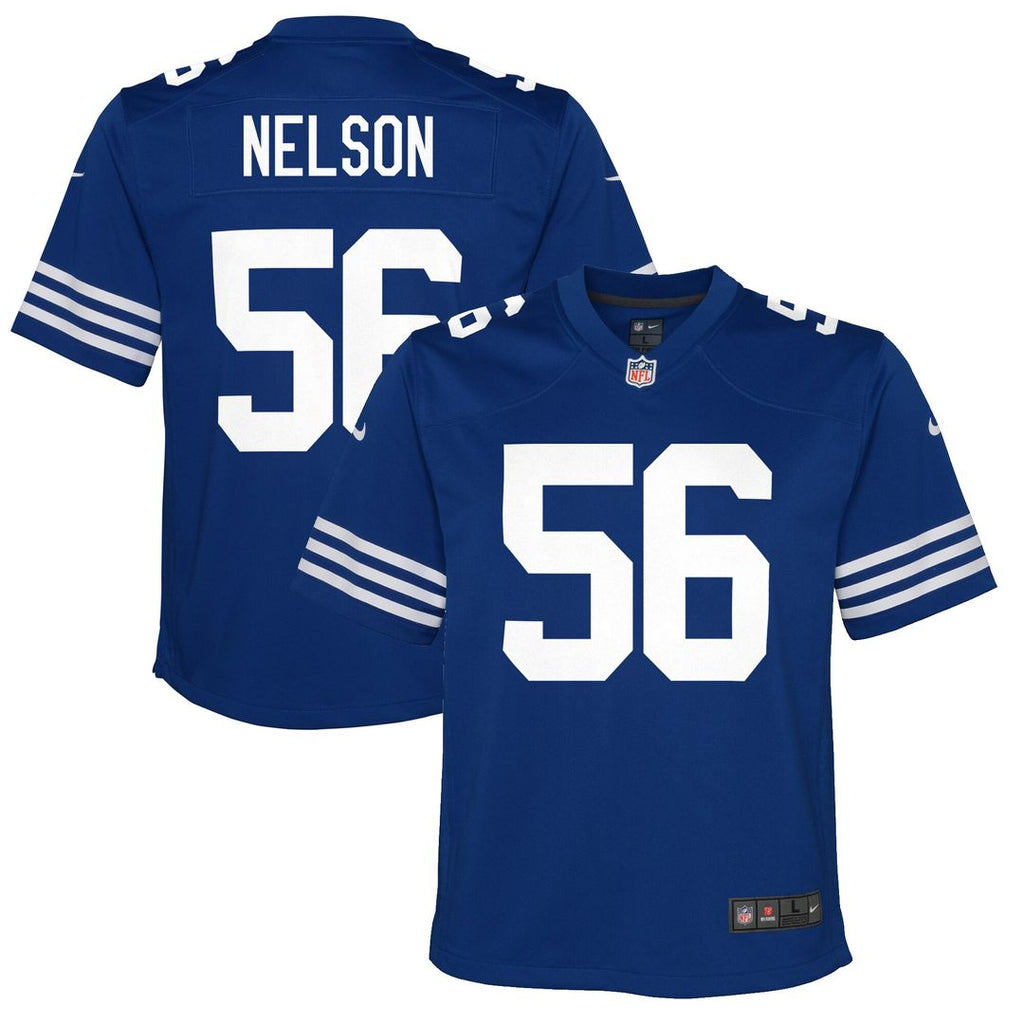 Quenton Nelson Indianapolis Colts Nike Youth Game Official Jersey - Royal
