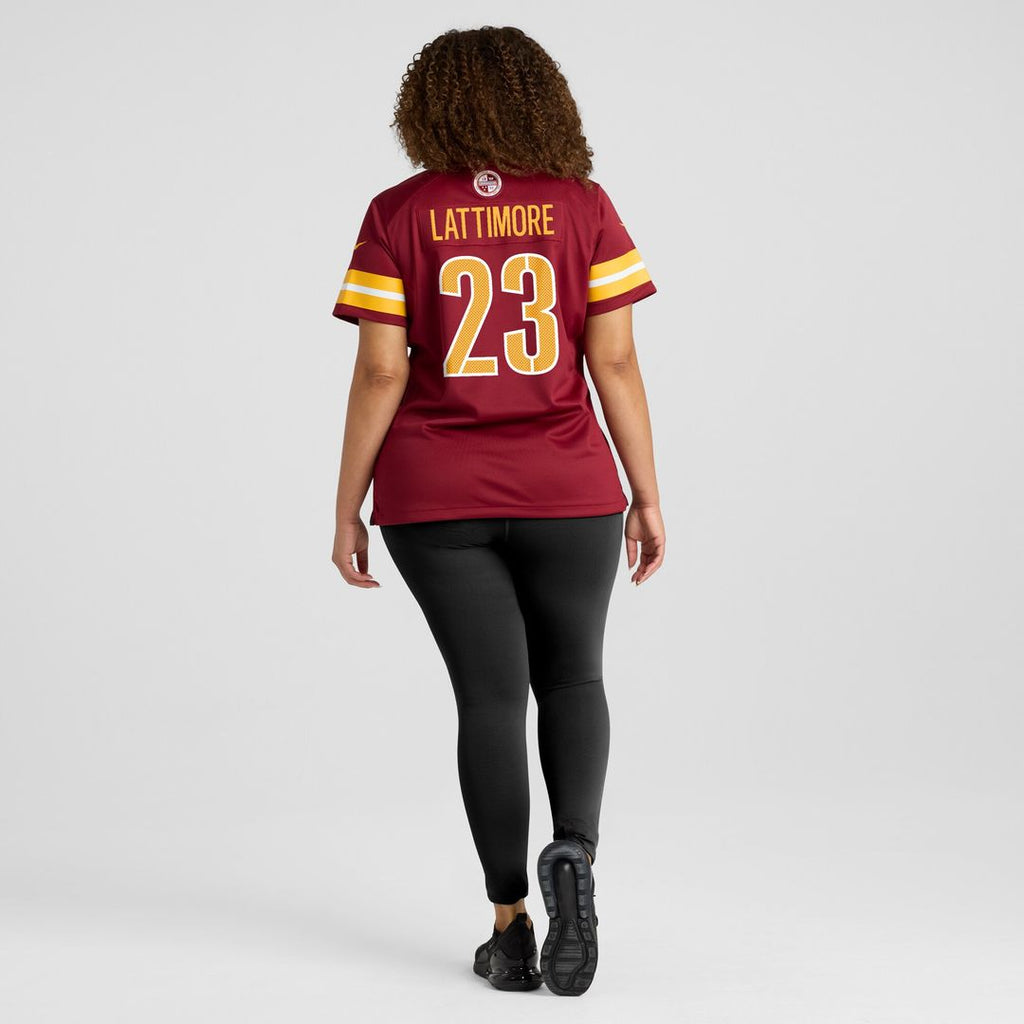 Marshon Lattimore Washington Commanders Nike Women's Team Game Jersey - Burgundy