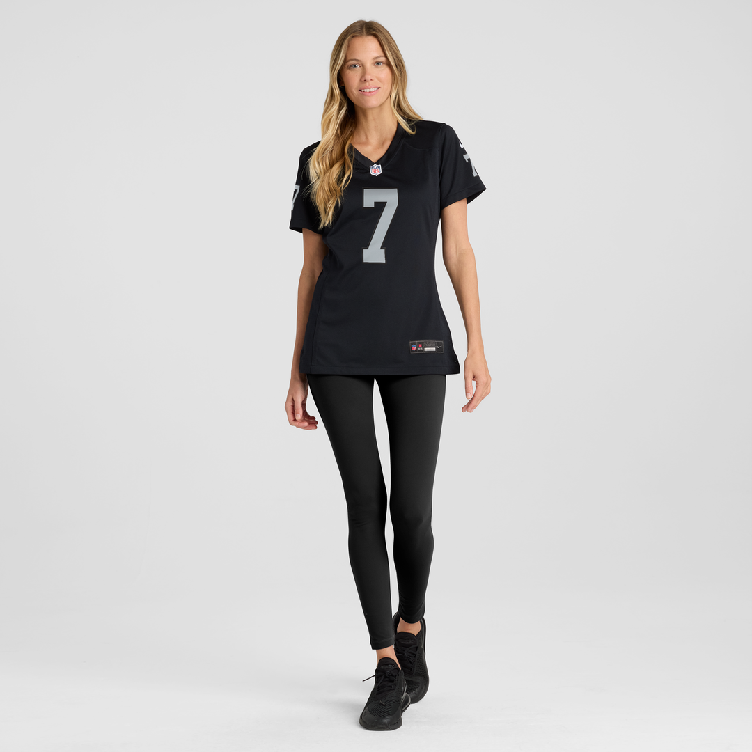 Quay Walker Las Vegas Raiders Nike Women's Team Game Official Jersey -  Black