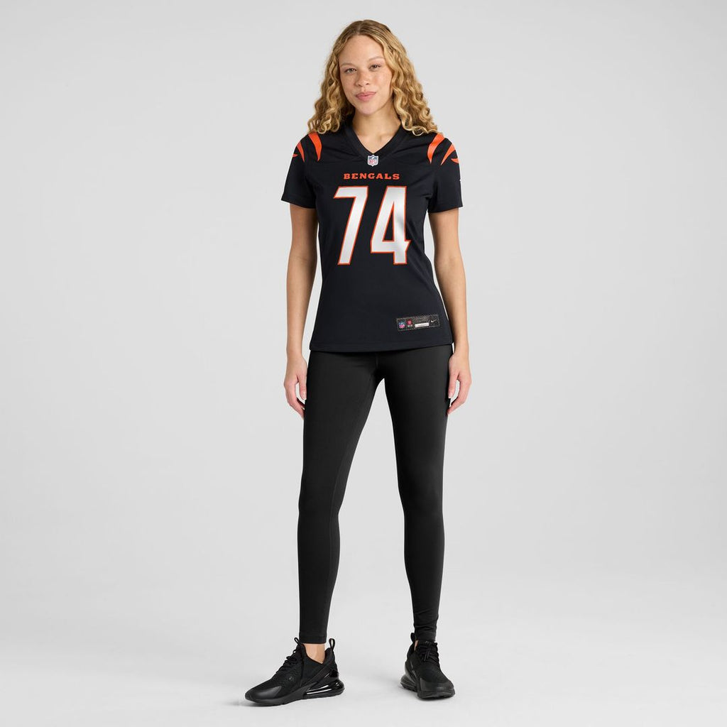Jalen Rivers Cincinnati Bengals Nike Women's Team Game Jersey - Black