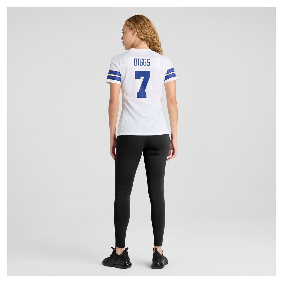 Trevon Diggs Dallas Cowboys Nike Women's Game Official Jersey - White