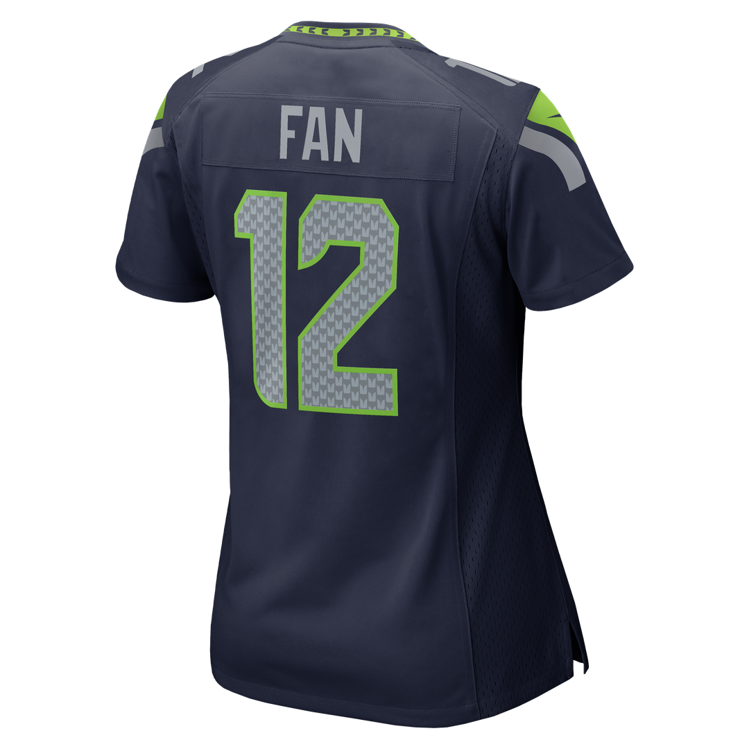 12s Seattle Seahawks Nike Women's Player Official Jersey - Royal