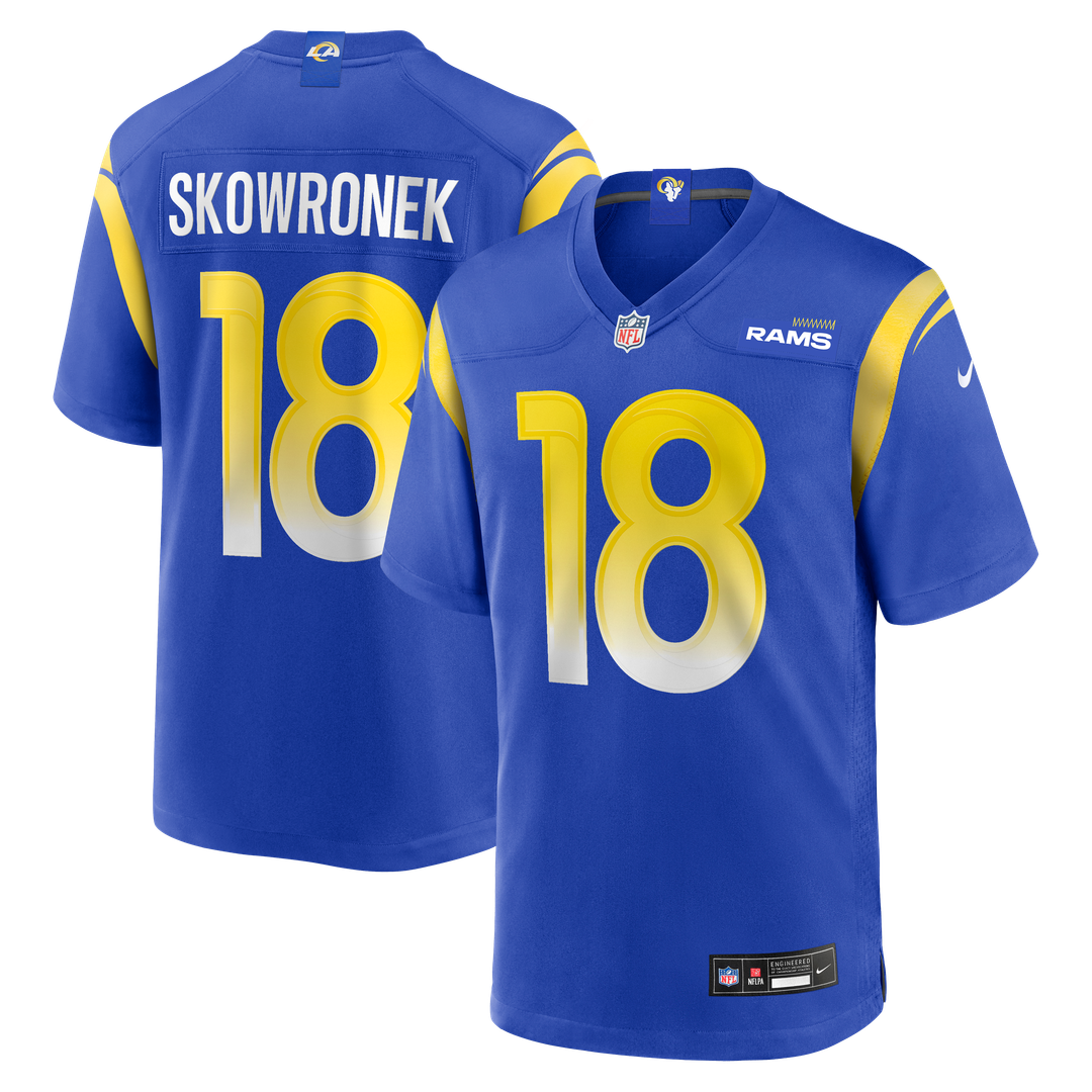 Ben Skowronek Los Angeles Rams Nike Game Official Jersey - Royal