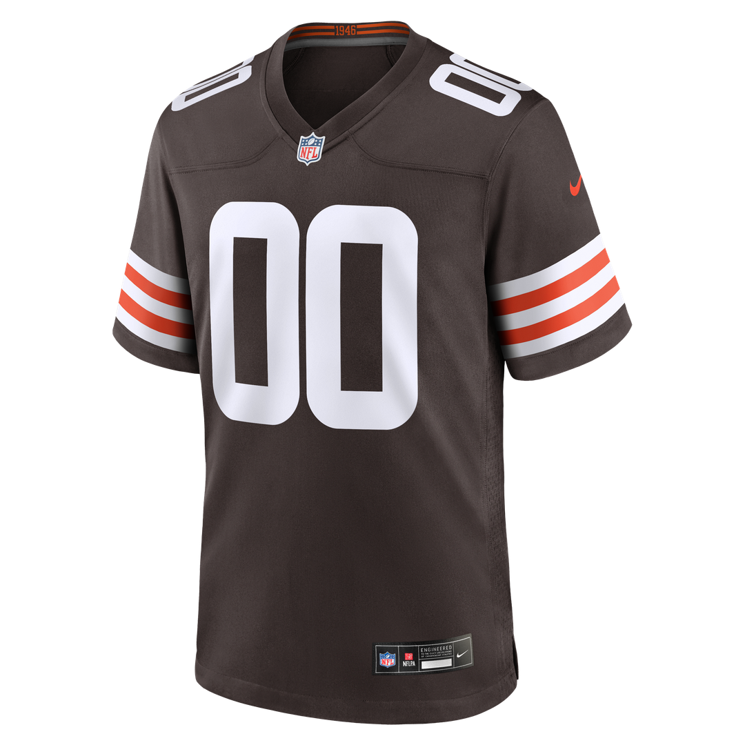 Jared Verse Cleveland Browns Nike Youth Team Game Official Jersey - Brown