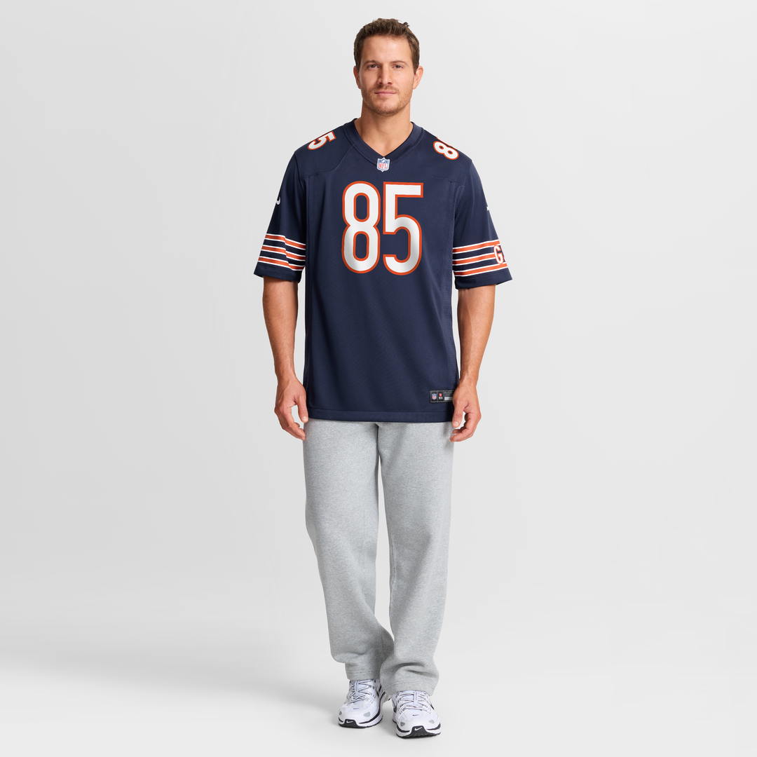 Cole Kmet Chicago Bears Nike Player Game Official Jersey - Navy