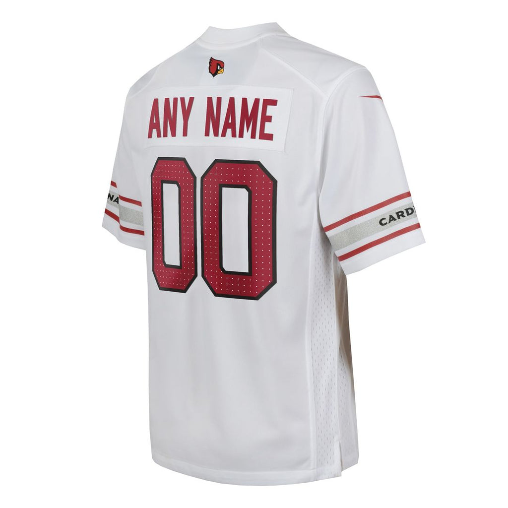 Arizona Cardinals Nike Youth Custom Game Official Jersey - White