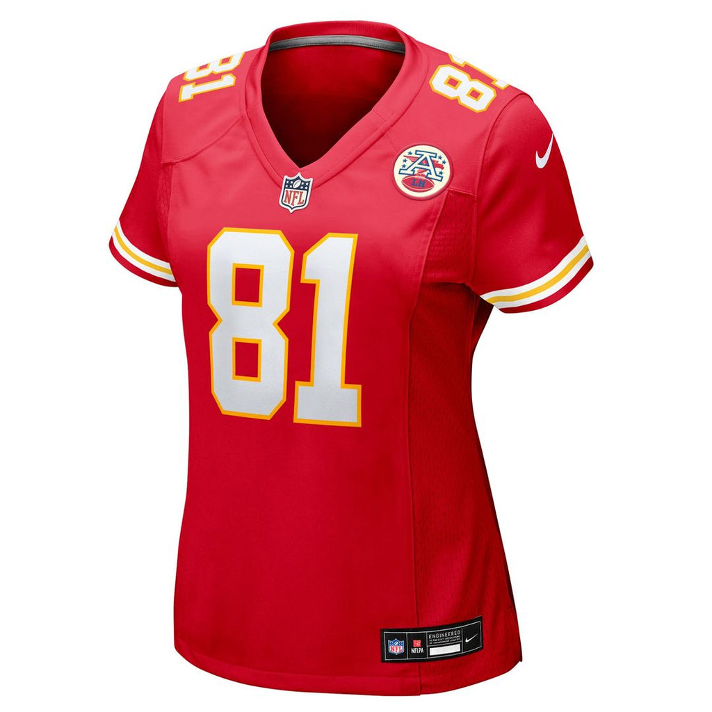 Nikko Remigio Kansas City Chiefs Nike Women's Team Game Jersey - Red