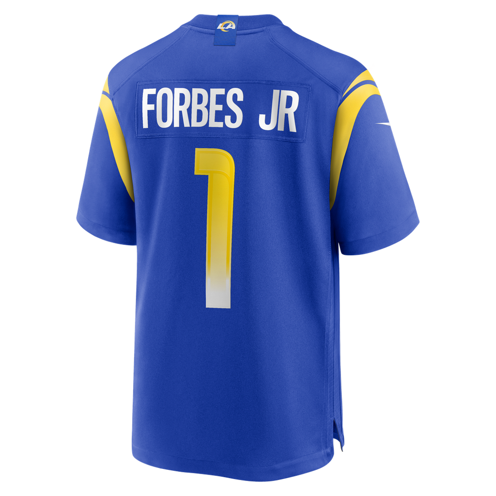 Emmanuel Forbes Jr. Los Angeles Rams Nike Team Game Jersey - Royal