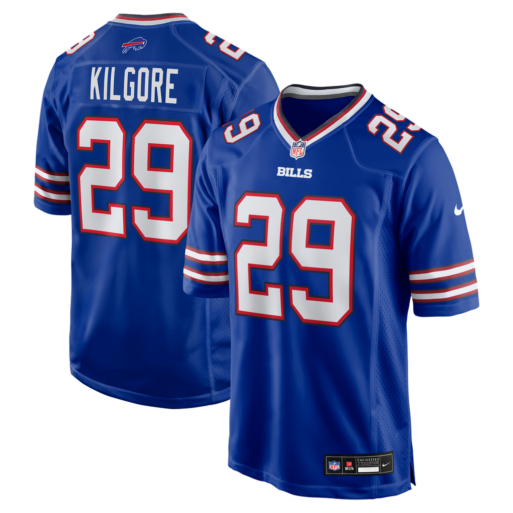 Jalon Kilgore Buffalo Bills Nike Team Game Official Jersey - Royal