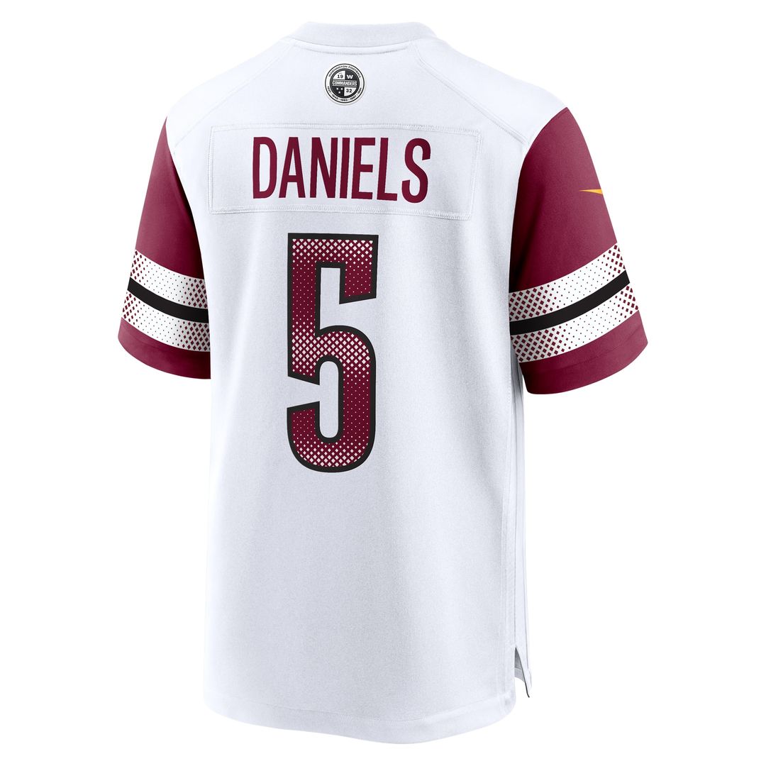 Jayden Daniels Washington Commanders Nike  Player Game Official Jersey - White