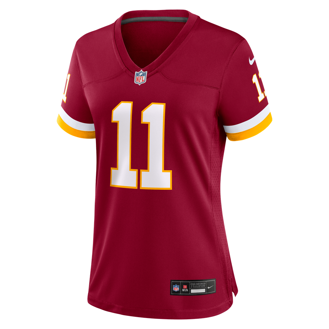 Luke McCaffrey Washington Commanders Nike Women's Game Jersey - Burgundy