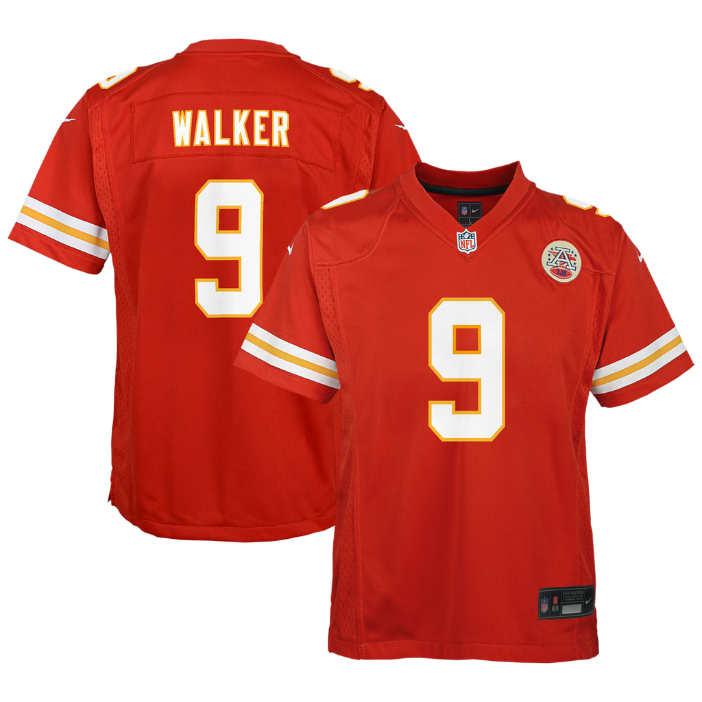 Kenneth Walker III Kansas City Chiefs Nike Youth Game Official Jersey - Red