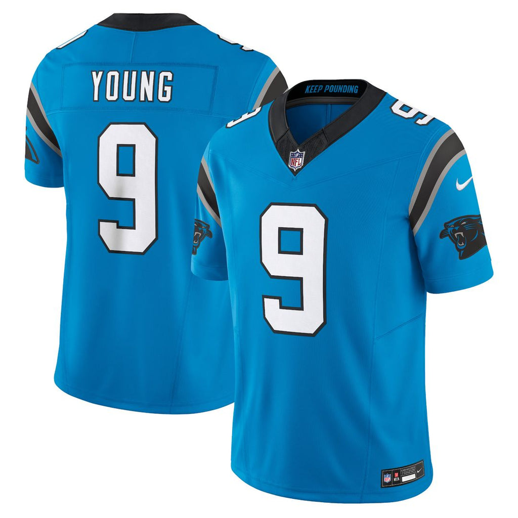 Bryce Young Carolina Panthers Nike  Vapor F.U.S.E. Limited Official Jersey - Blue