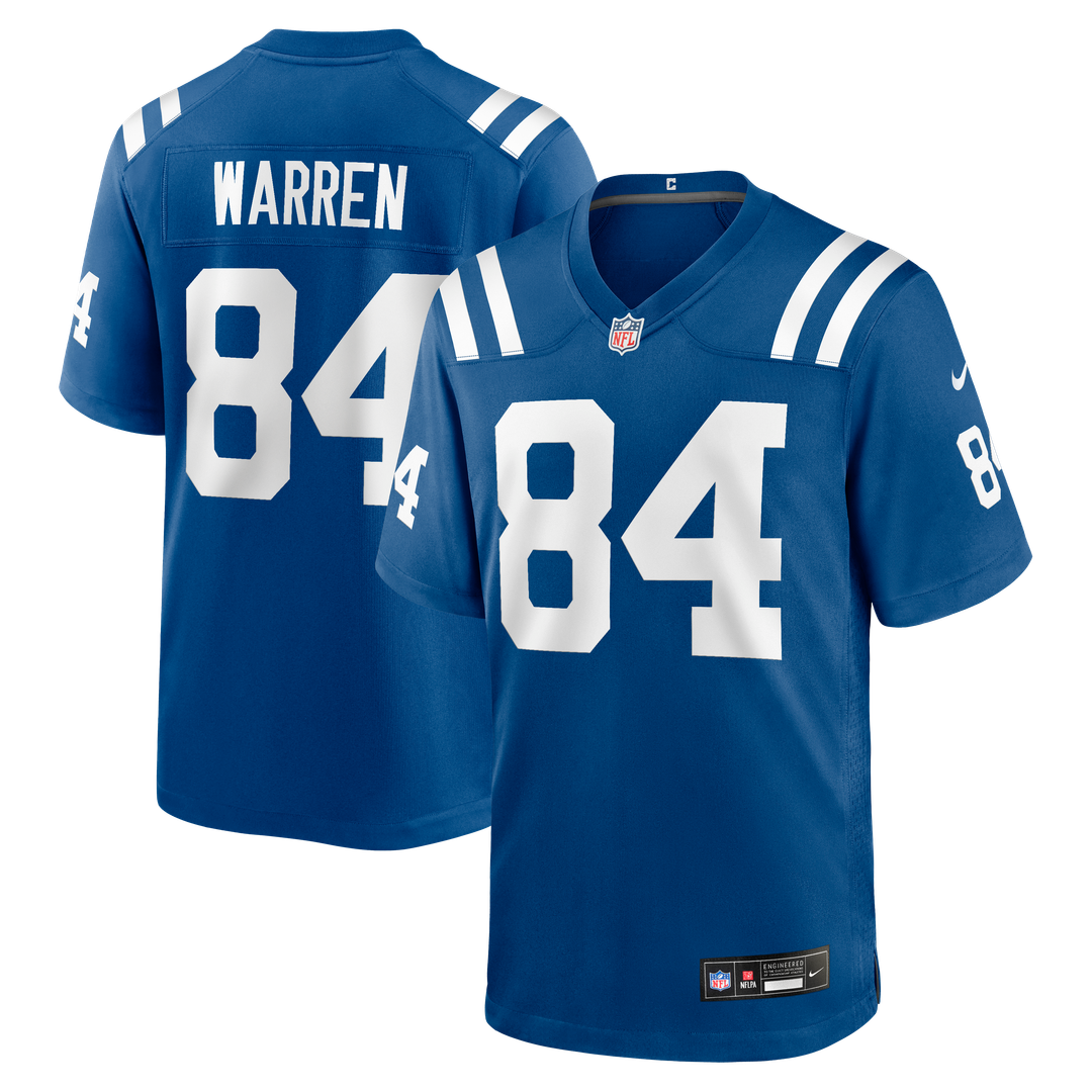 Tyler Warren Indianapolis Colts Nike Game Jersey - White
