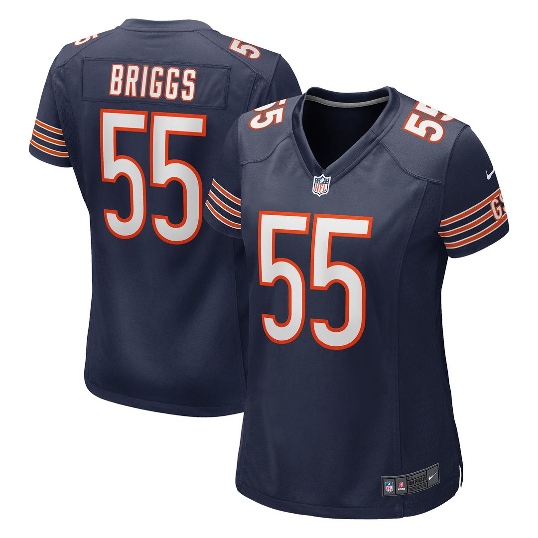 Lance Briggs Chicago Bears Nike Women's Game Retired Player Official Jersey - Navy