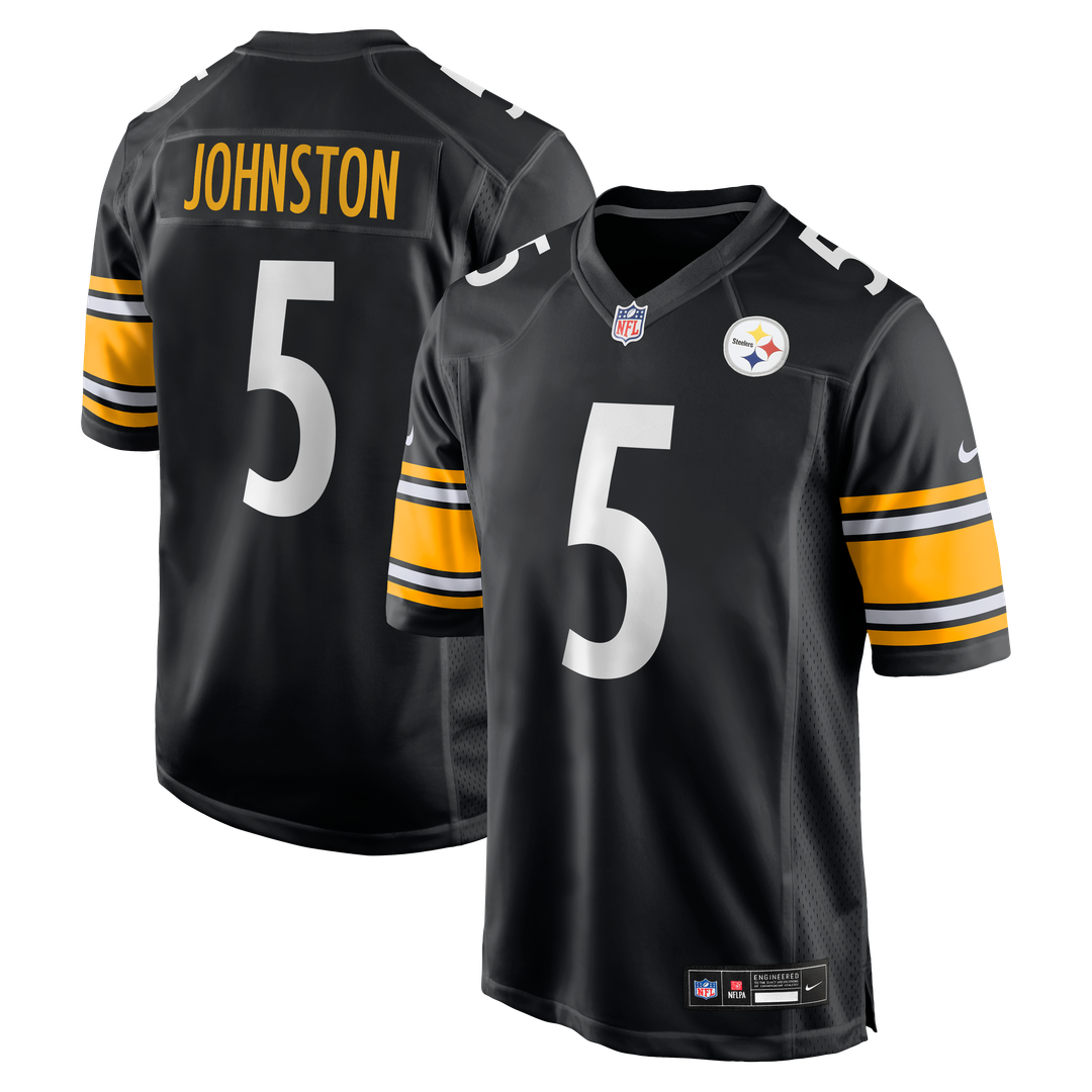 Cameron Johnston Pittsburgh Steelers Nike Game Jersey - Black