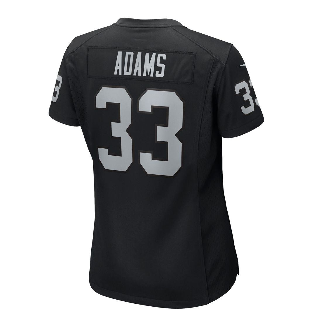 Jamal Adams Las Vegas Raiders Nike Women's Team Game Jersey - Black