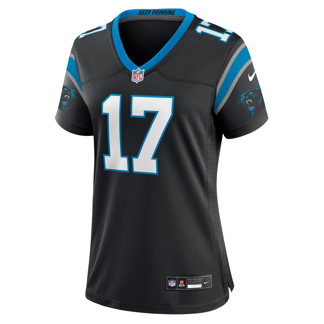 Xavier Legette Carolina Panthers Nike Women's Game Jersey - Black