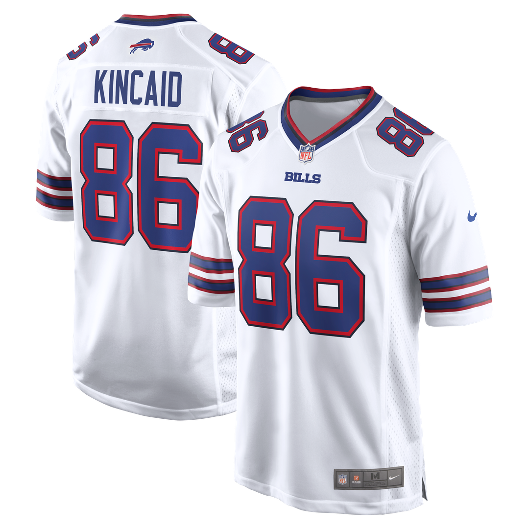 Dalton Kincaid Buffalo Bills Nike Game Jersey - White