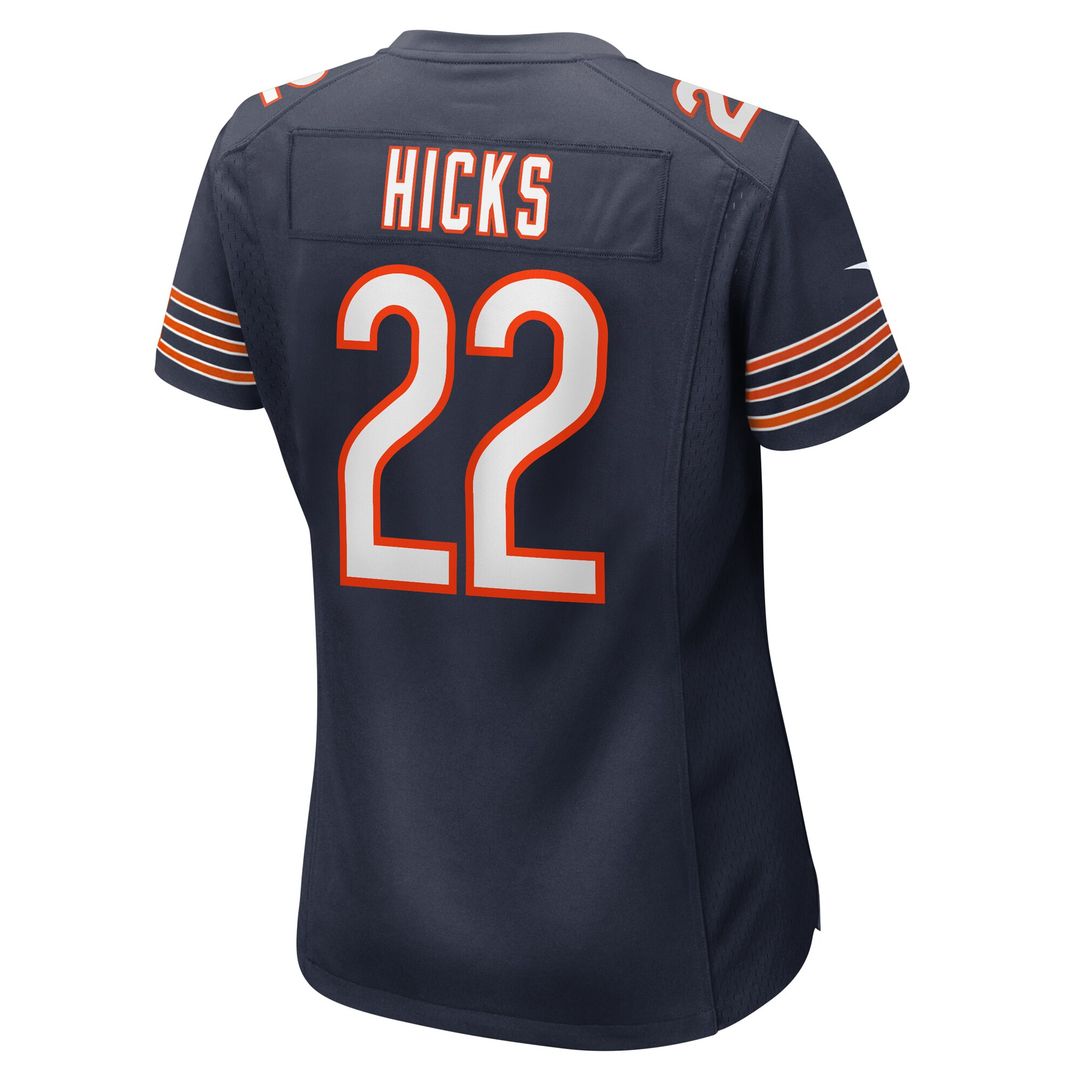 Elijah Hicks Chicago Bears Nike Women's Team Game Official Jersey -  Navy