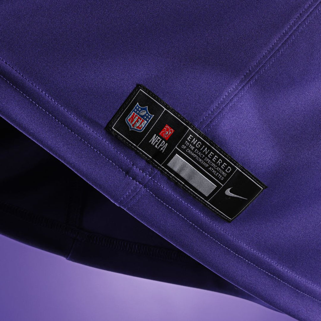 Kyle Hamilton Baltimore Ravens Nike Vapor F.U.S.E. Stitched Limited Official Jersey - Purple