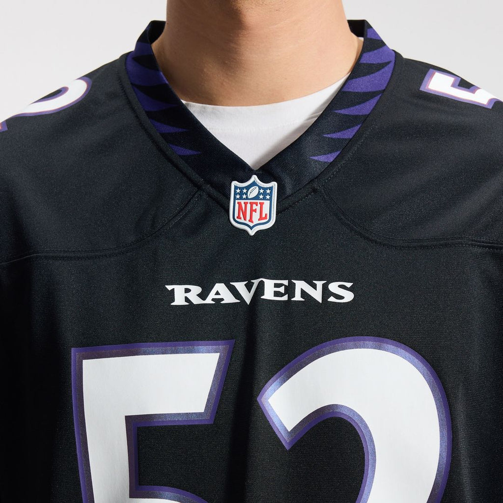Ray Lewis Baltimore Ravens Nike Alternate Retired Player Game Official Jersey - Black