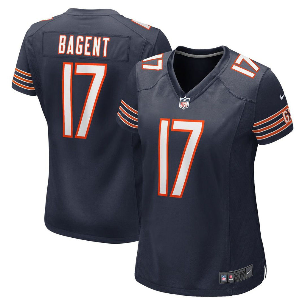Tyson Bagent Chicago Bears Nike Women's  Game Official Jersey -  Navy