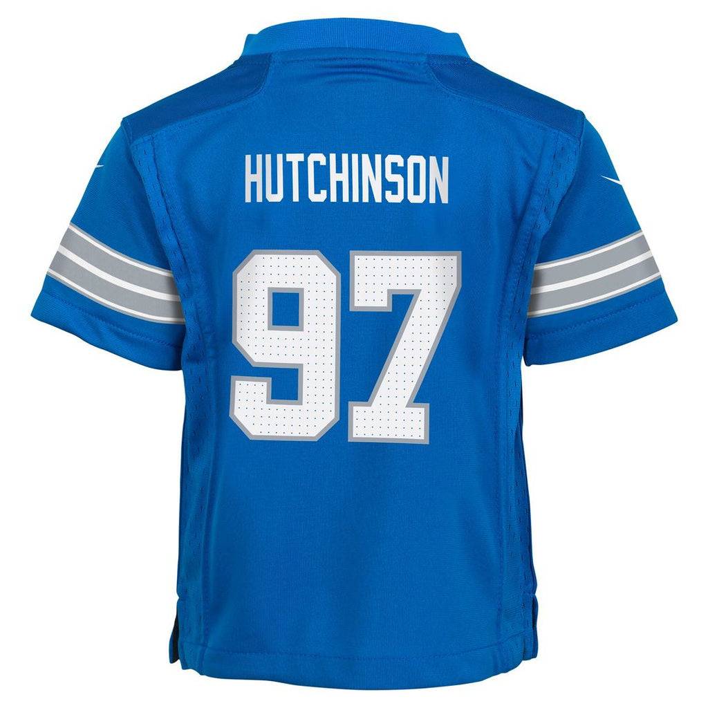 Aidan Hutchinson Detroit Lions Nike Toddler Game Official Jersey - Blue