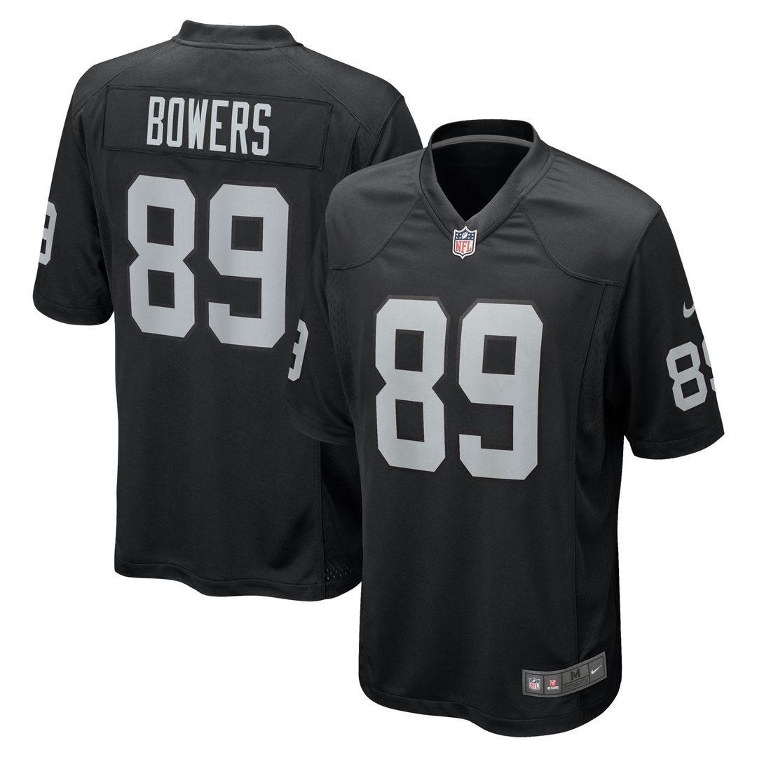 Brock Bowers Las Vegas Raiders Nike Game Official Jersey -  White