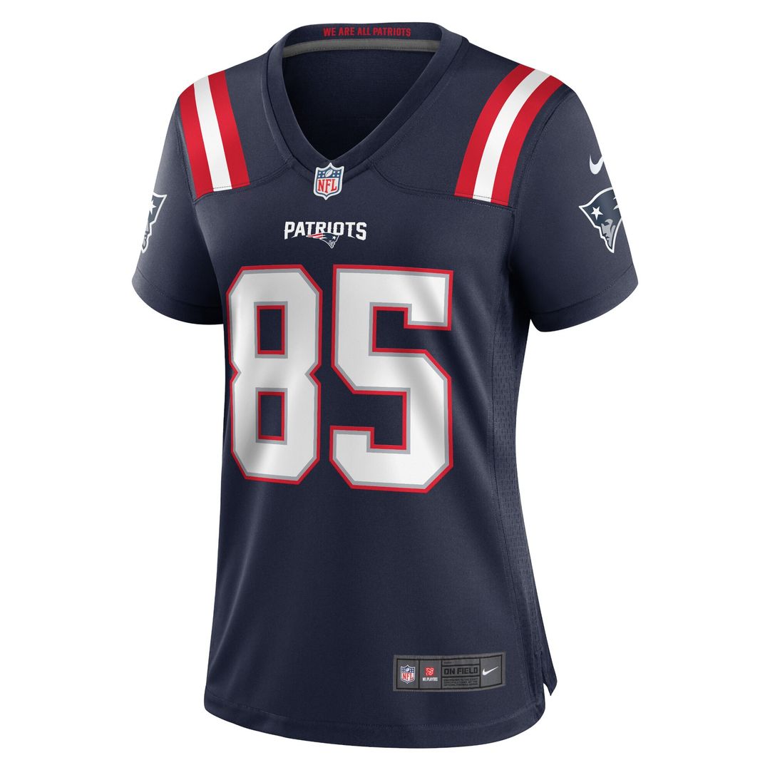 Hunter Henry New England Patriots Nike Women's Game Official Jersey - Navy