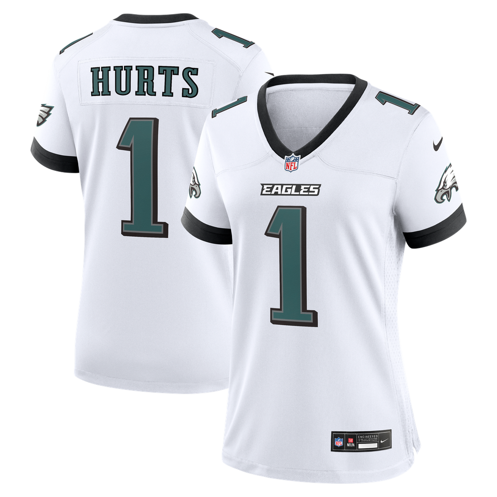 Jalen Hurts Philadelphia Eagles Nike Women's Game Jersey - White