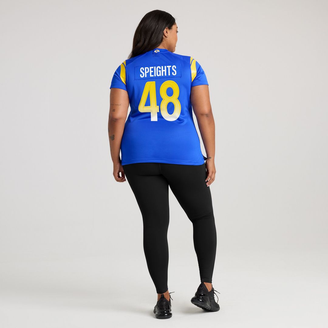 Omar Speights Los Angeles Rams Nike Women's Game Official Jersey -  Royal