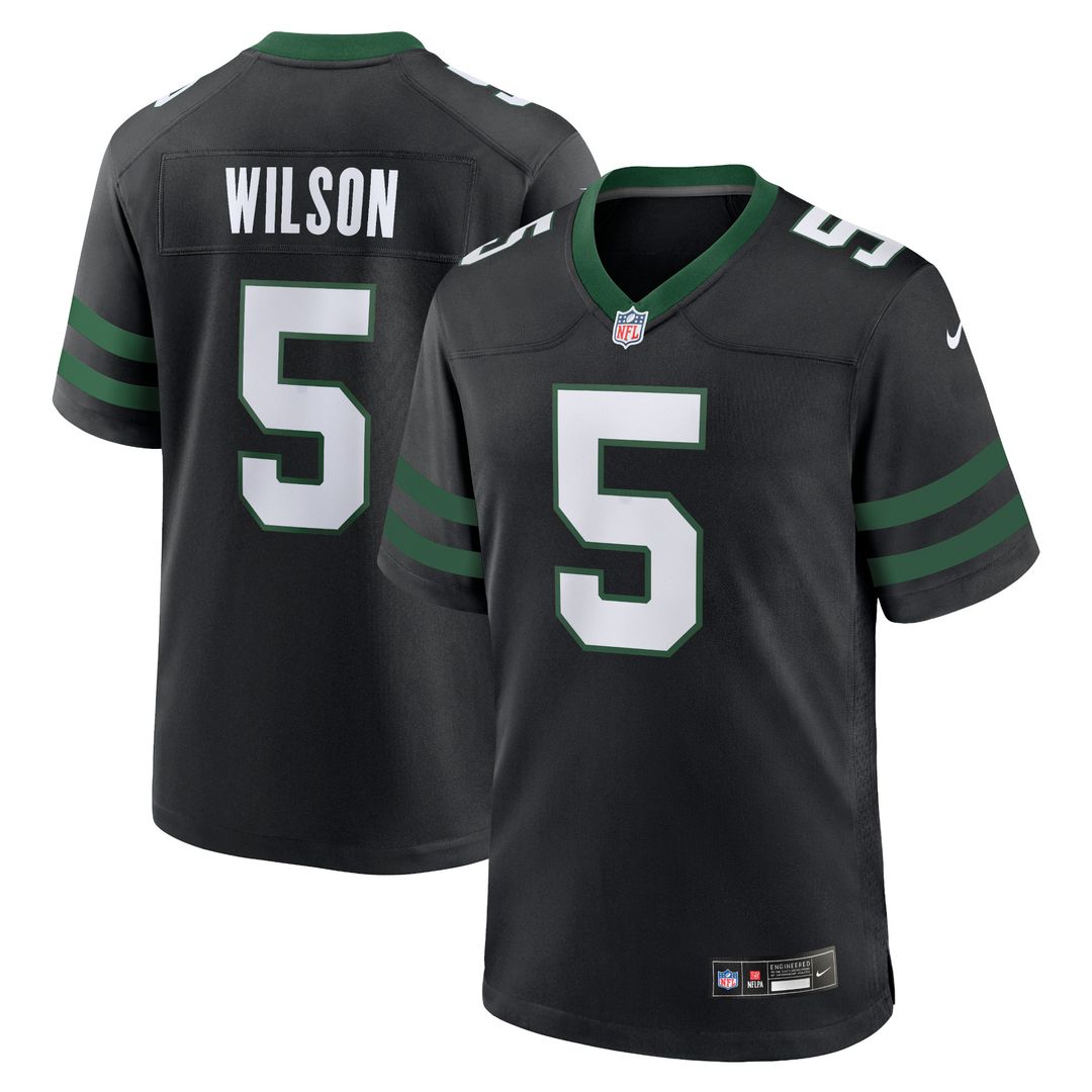 Garrett Wilson New York Jets Nike Game Jersey - Legacy White