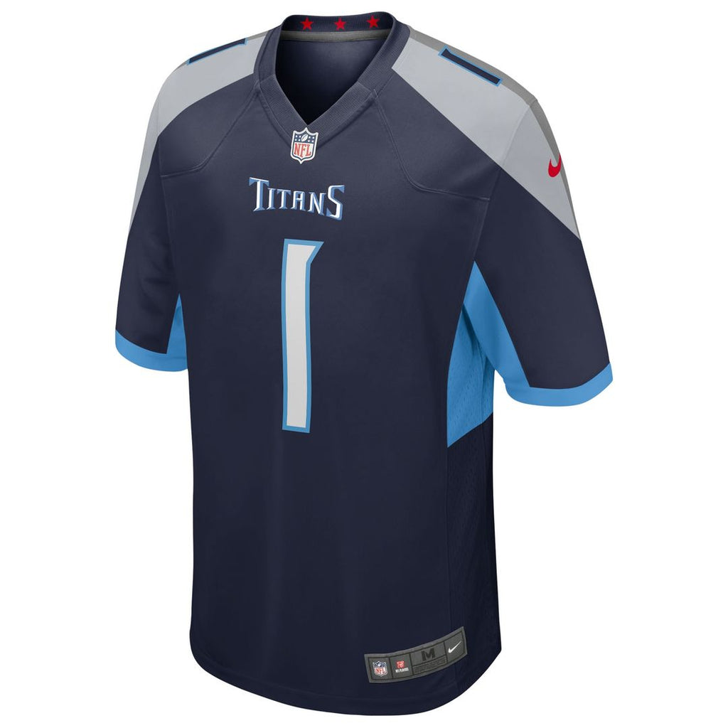 Cameron Ward Tennessee Titans Nike Team Game Official Jersey - Light Blue