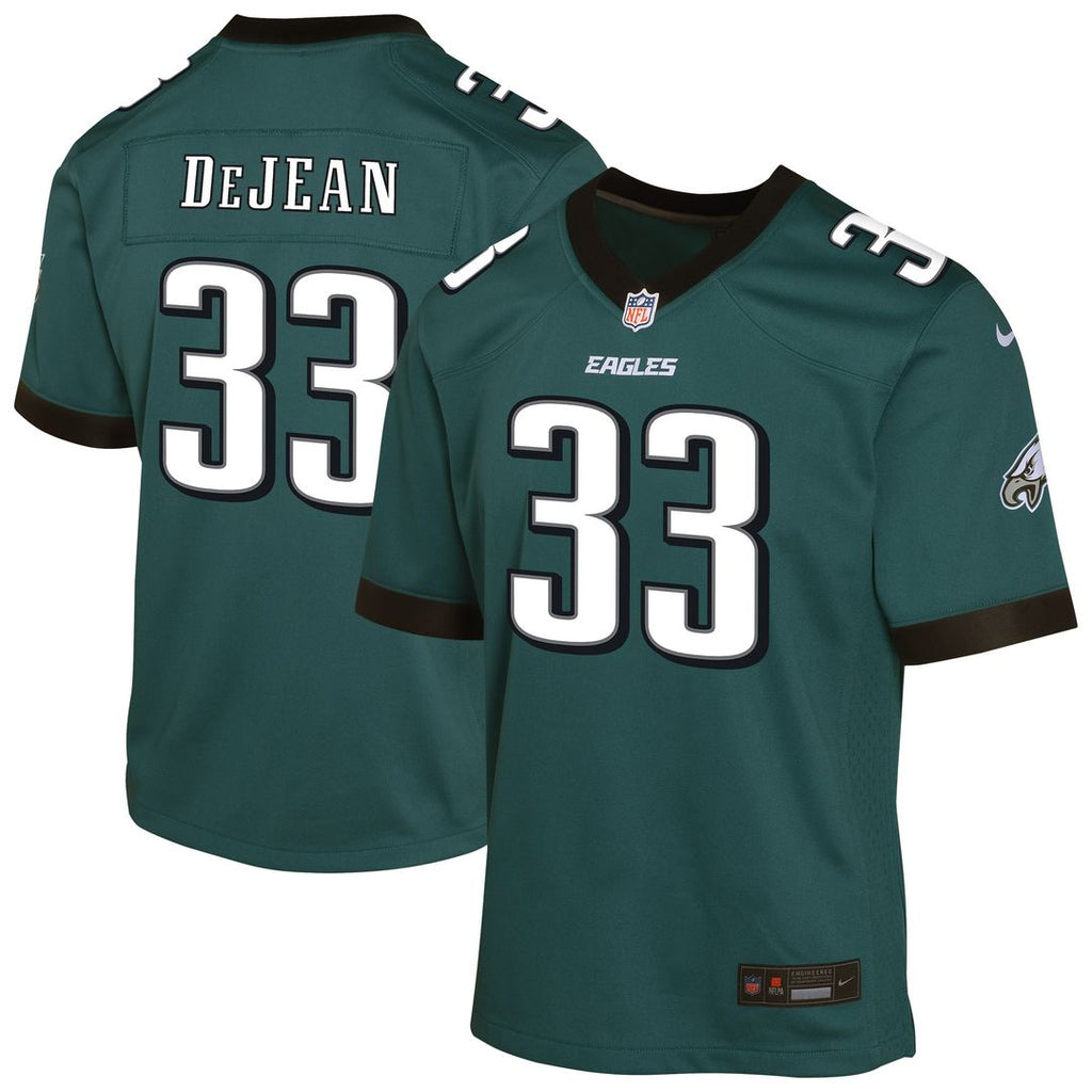 Cooper DeJean Philadelphia Eagles Nike Youth Game Player Official Jersey - Midnight Green