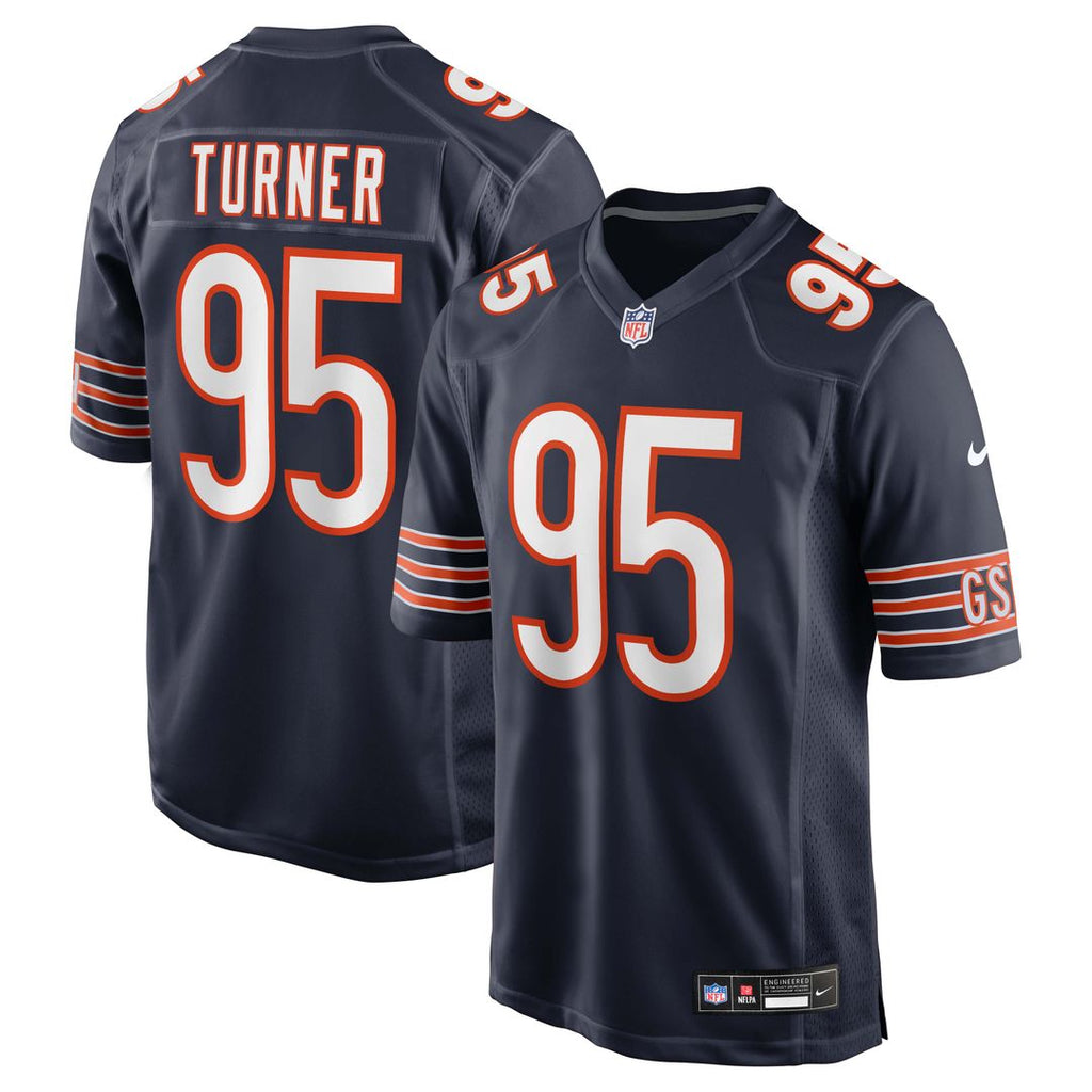Shemar Turner Chicago Bears Nike Team Game Official Jersey -  Navy