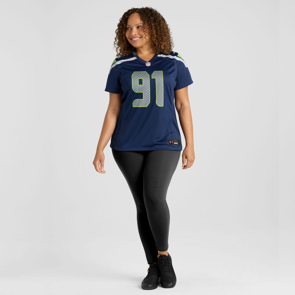 Byron Murphy II Seattle Seahawks Nike Women's Team Game Jersey - College Navy