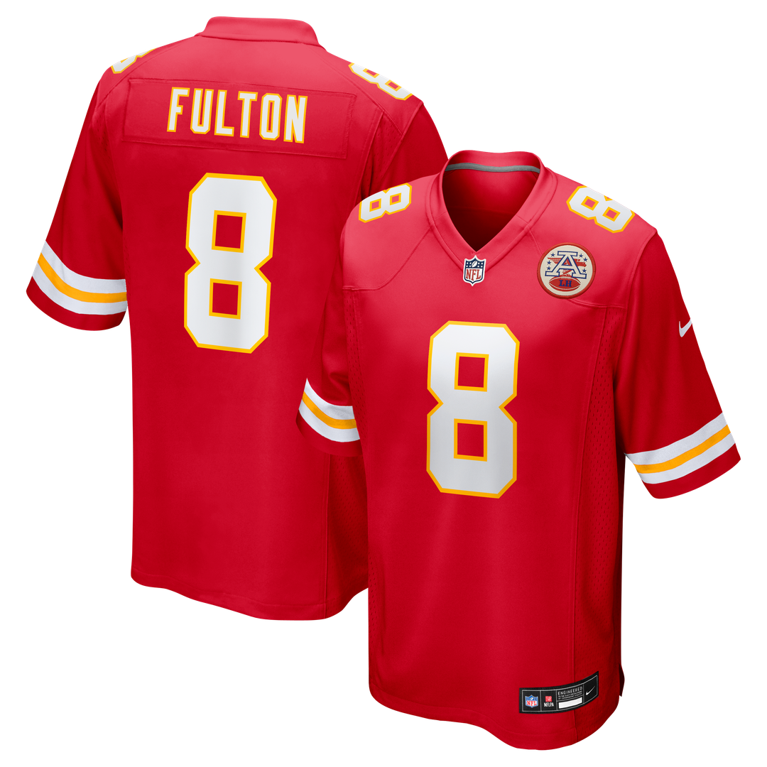 Kristian Fulton Kansas City Chiefs Nike Team Game Official Jersey -  Red