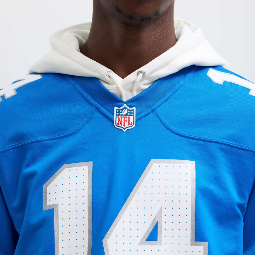 Amon-Ra St. Brown Detroit Lions Nike Game Official Jersey - Blue