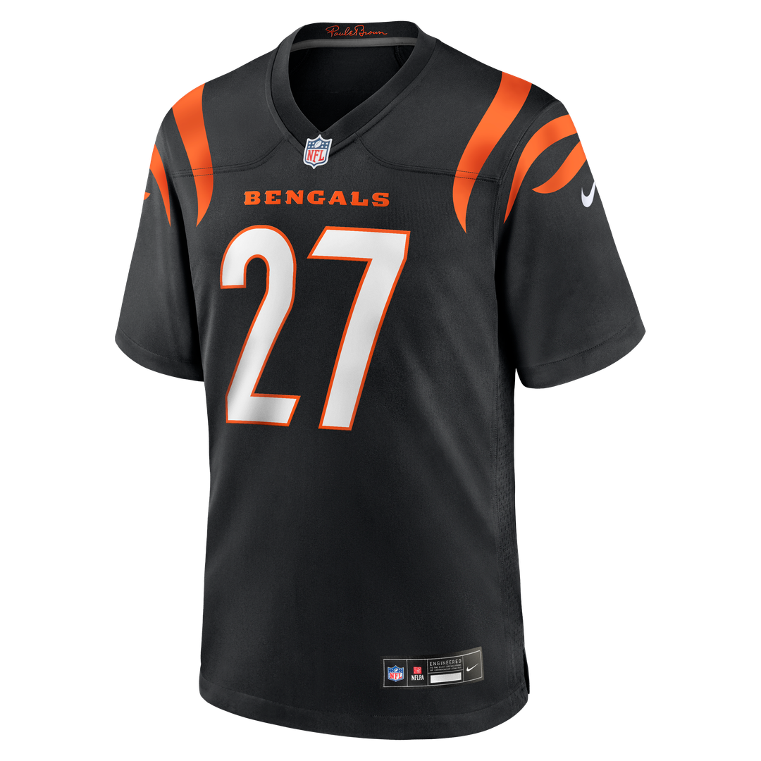 Jordan Battle Cincinnati Bengals Nike Team Game Jersey - Black