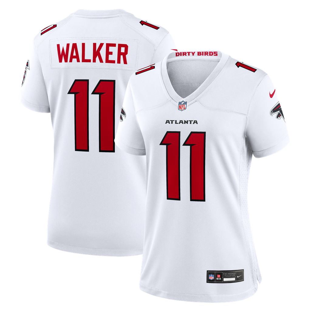 Jalon Walker Atlanta Falcons Nike Women's Game Official Jersey - White